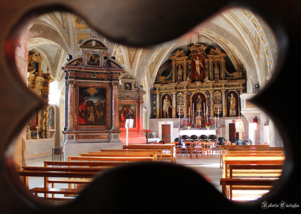 Castelvecchio Calvisio Chiesa