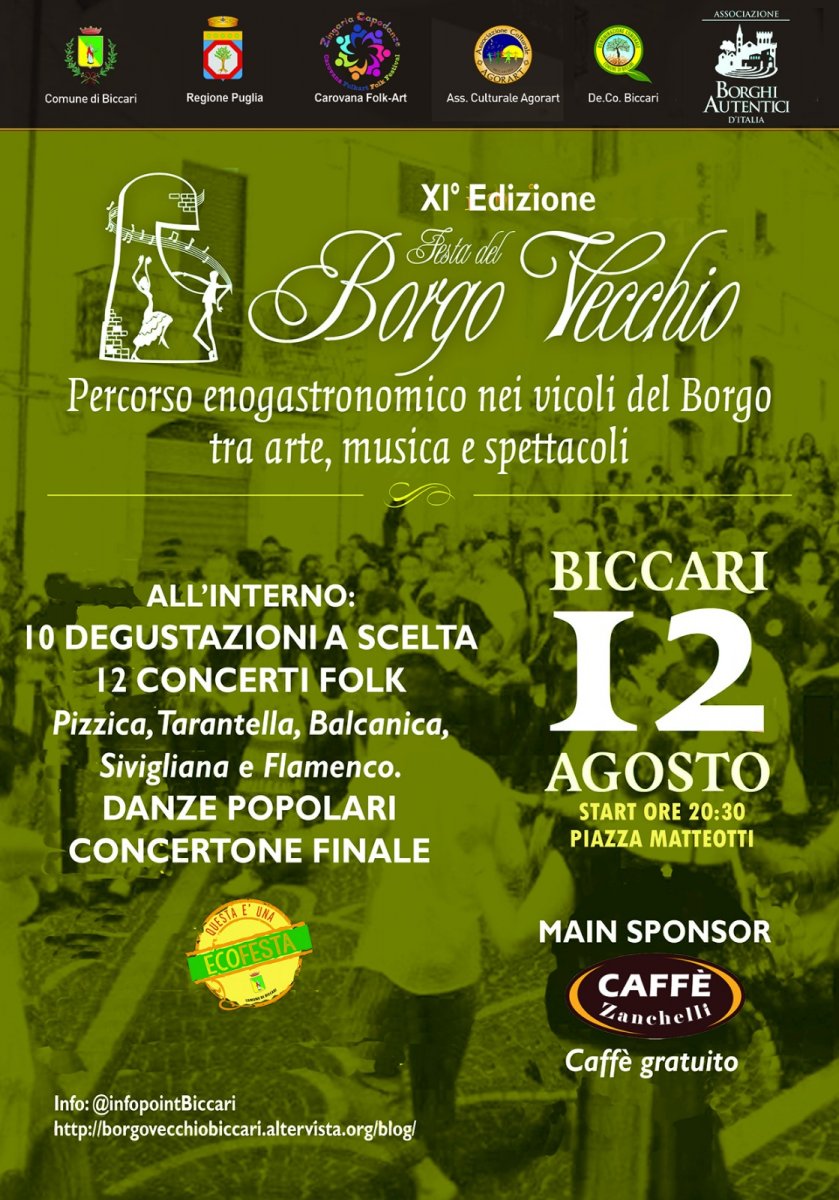 XI edizione Festa del Borgo Vecchio e Zingaria Folk Festival
