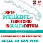 borghi autentici d'italia rete puglia legge 44 laboratorio di comunità a celle san vito