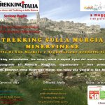 minervino murge, giornata dedicata al trekking sulla murgia minervinese