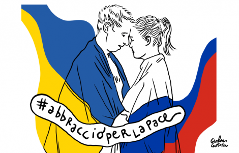 Campagna un #abbraccioperlapace