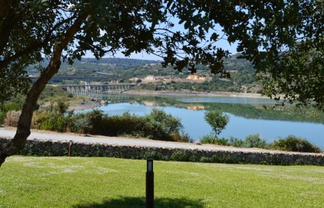 Lago Omodeo visto da Bidonì