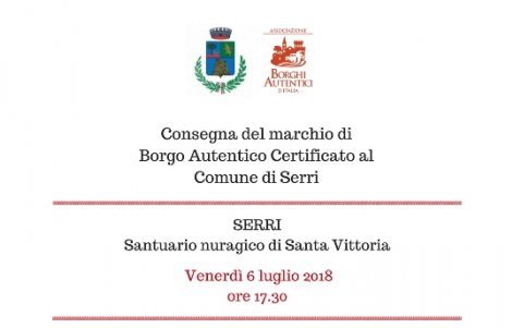 Serri, Sardegna, Borgo Autentico certificato