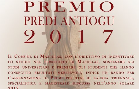 Premio Tesi di Laurea Predi Antiogu 2017
