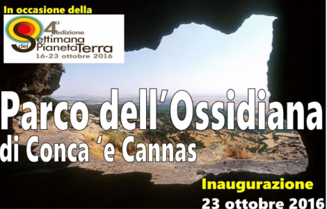 Masullas Inaugurazione Parco dell'Ossidianana Conca' e Cannas