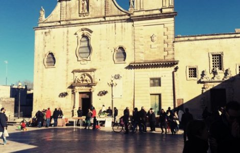 Melpignano, piazza San Giorgio