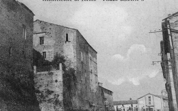 Monteleone di Fermo foto d'epoca