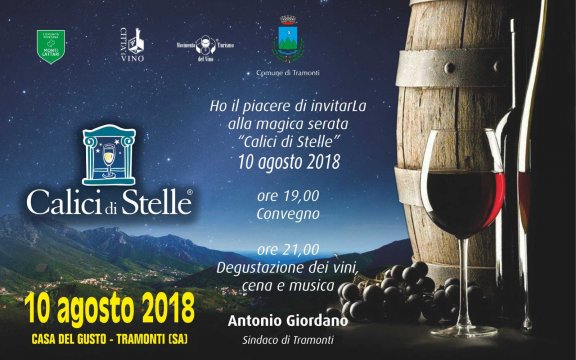Calici di Stelle a Tramonti, edizione 2018