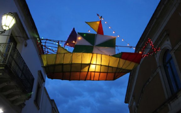 Festa-dei-lampioni-Calimera-Lampu