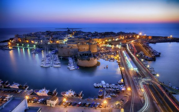 Gallipoli-paesaggio notturno-ph. Il Gusto del bello