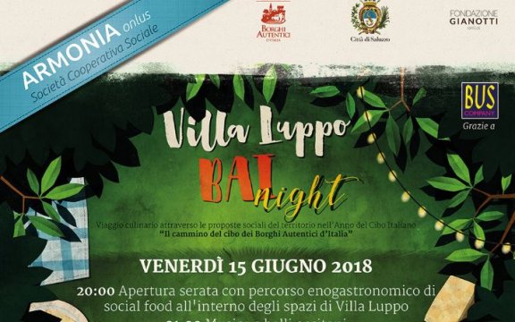 Villa Luppo BAI Night: una serata social food a Saluzzo (Cn)