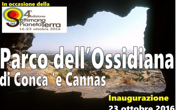 Masullas Inaugurazione Parco dell'Ossidianana Conca' e Cannas