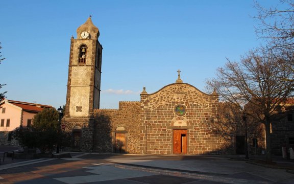 Norbello, piazza di Chiesa