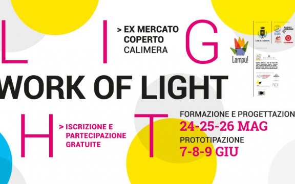 “Work of light”: il progetto LAMPU! porta una nuova luce a Calimera (Le)