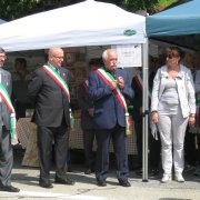 festa nazionale borghi autentici 2010 levice inaugurazione alla presenza dei sindaci dei borghi