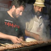 borgo autentico di saluzzo piemonte festa nazionale bai 2015 arrosticini cucina tipica abruzzo