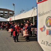 festa nazionale borghi autentici 2013 tresigallo spettacolo sbandieratori di pietralunga